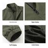 Men's Casual Stand-Collar Windbreaker Jacket