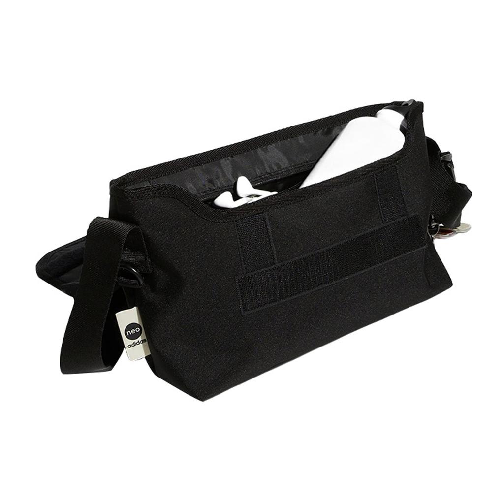 New Adidas Neo Sesame Street X JF Collaboration Nylon Fabric Messenger Bag Shoulder Bag Crossbody Bag Unisex Black HP1487