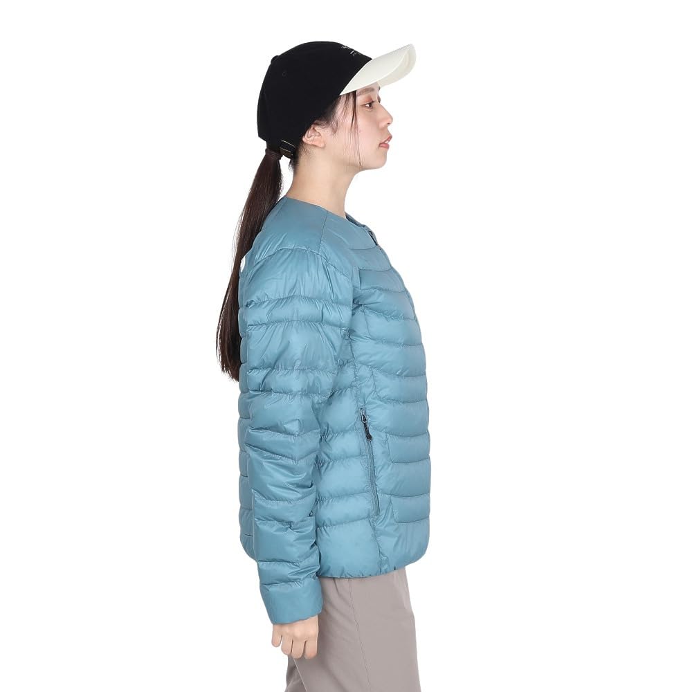 The North Face Thunder Round Neck Down Algae Size M Women's Jacket, Blue,