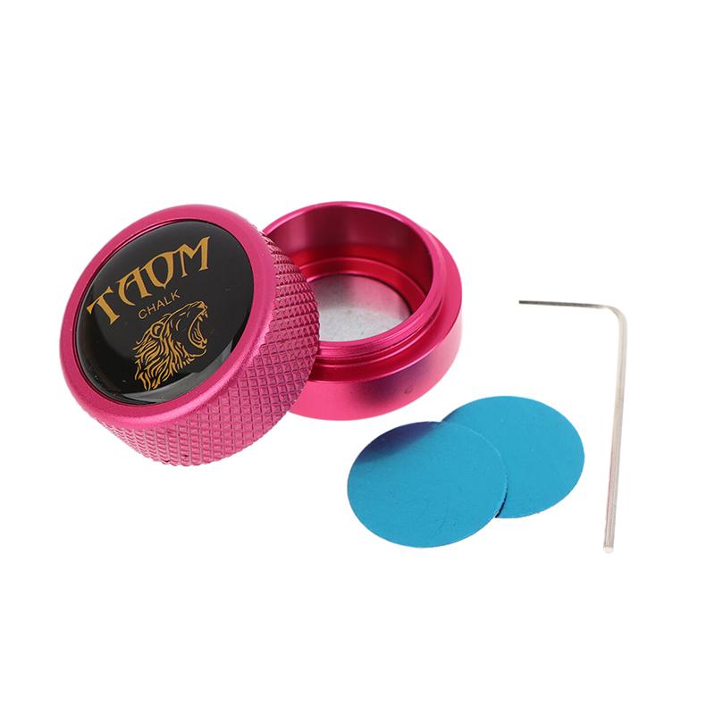 Pool Chalk Holder Aluminum Billiard Chalk Storage Metal Box Billiard Cue Snooker Sports Pool Chalk Case Accessories