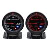 60mm Car Turbo Boost Gauge Red & White Lighting BAR Type Black Face With Sensor BX101467