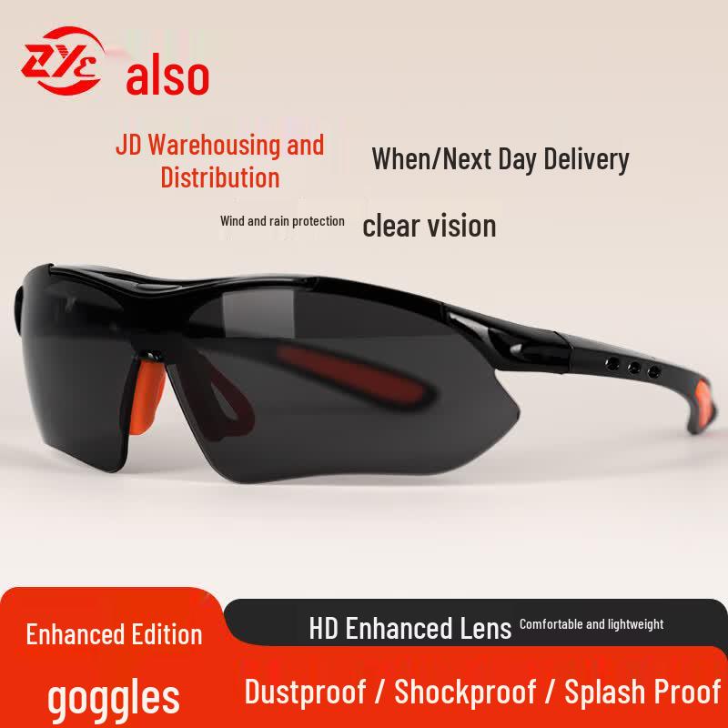 Impact-Resistant Anti-Fog Safety Glasses