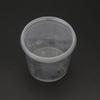 Calibrated Mixing Ratios Disposable Clear Graduated Plastic Mixing Cups for Paint UV Resin Epoxy 400ml Measuring Ratios