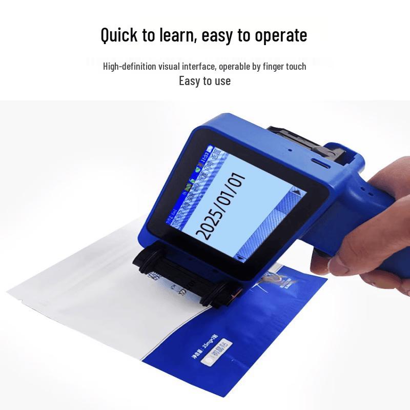 Portable 12.7mm Smart Handheld Inkjet Printer