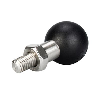 Bază cu bilă de 1 inch M10 X 1.25 Filet masculin Suport pentru ghidon motocicletă ATV