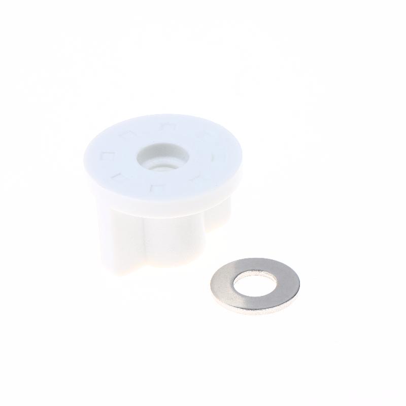 Fixed Replacement Rear Nut White 2.5Cm 6Mm Fixed Replacement For 6Mm Screws Toilet Lid Bottom High Quality