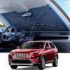 Car Sunshade Heat Insulation Parking Umbrella Style Windshield Glass Curtain Interior Shade Board Car Accessories