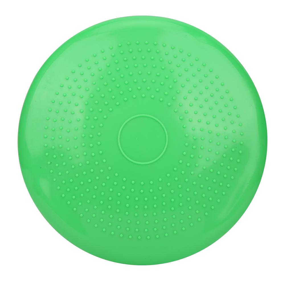 Thickened Yoga Inflatable Cushion Gym Sports Fitness Wobble Massage Balances CushionGreen Diameter