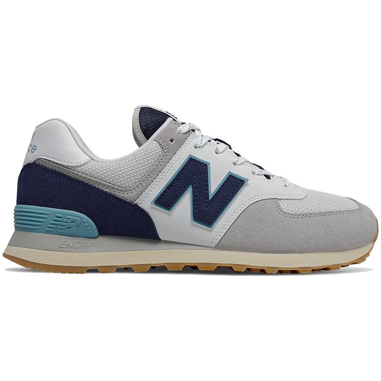 New Balance 574 Core Plus Modrá jako dešťový mrak
