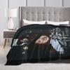 Lady Gaga Abracadabra Mayhem Coperte Flanella Primavera Autunno Coperte Calde Multifunzione per Divano Camera da Letto Copriletti