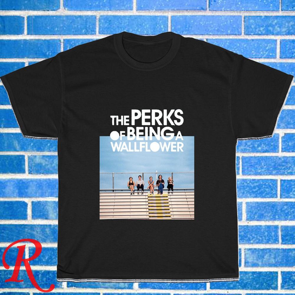 

The Perks Of Being A Wallflower Black Grey Navy White Size S-5XL Unisex T-Shirt 4XL