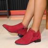 Fashion Single Shoes 2025 New Autumn and Winter Women's Shoes Pointed Toe Short Pole Boots Autumn Flat 35-43
