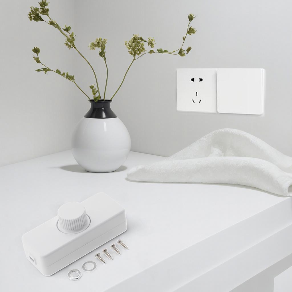 For Incandescent Bulbs LED Dimmer Switch Dimmer Switch LED Dimmer Switch White Dimmer Switch Built In Control Tool