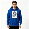 Men Anime Printed Pullover Hoodie Casual Long Sleeve Warm Sweatshirt for Daily Wear