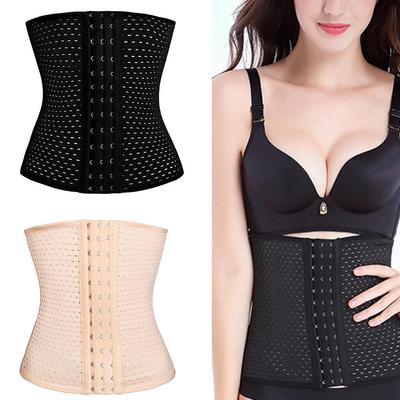 Ženy Fat Burning Shapewear Belly Control Elastický Spandexový korzet Cvičení v pase Body Shaper Wrap