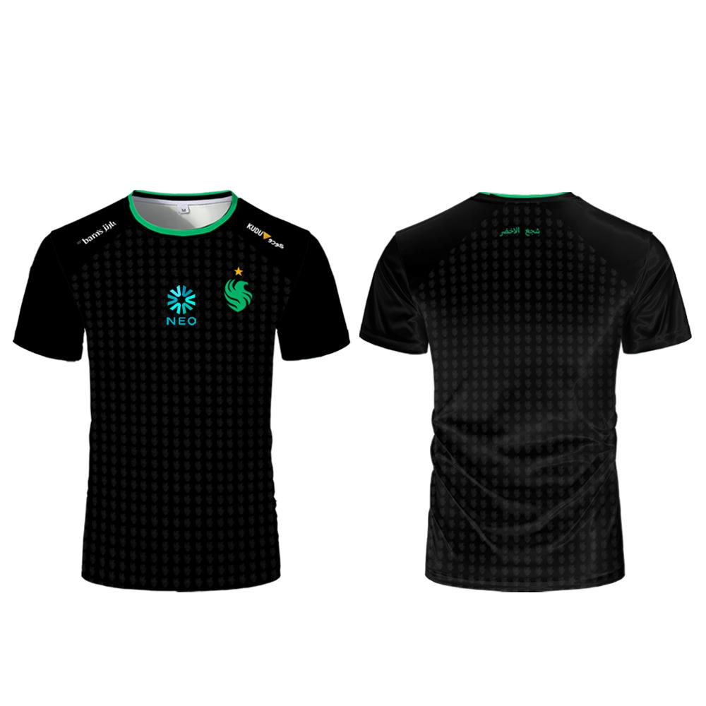 Niko Jersey T-shirt  CS2 Esports CSGO Falcons Team Training T-shirt Unisex Streetwear Summer Oversized Game Fans Uniform