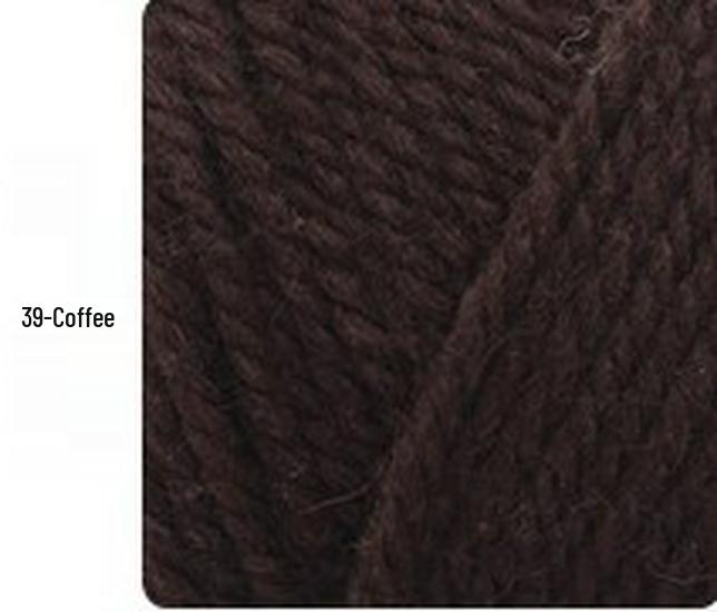 Alpaca Wool Medium-thick Yarn for Hand-knitted Men's and Women's Multi-color Hats, Scarves, and Coats.