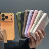 Original Liquid Soft Silicone Matte For Magsafe Magnetic Charge Case For iPhone Air 17 16 15 Pro Max Crystal Lens Protect Cover