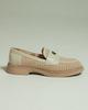 Women's Loafers Krula 6907 36 Beige Textile