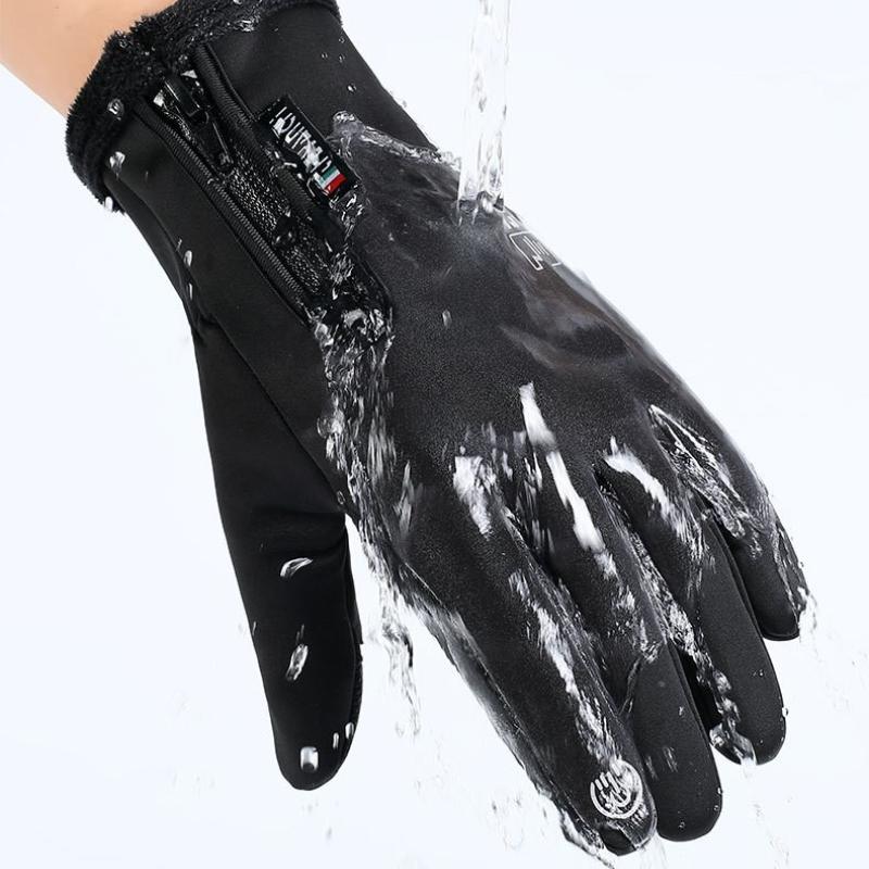Cycling Winter Warm Gloves Touch Screens Windproof Waterproof Gloves Non-Slip Outdoor Snowboard Motorcycle Bike Warm Gloves