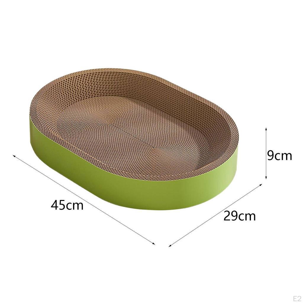 Cardboard Cat Scratcher Bed Scratch Pad Nest Sleeping Rest Lounge for Small Medium Large Cats