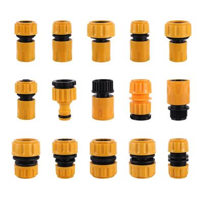 Szybkozłączka do wody 1/2" 5/8" 1" Szybkozłącze do rury wodnej Złączka naprawcza do węża Rurki Zraszanie ogrodu Adapter do kranu