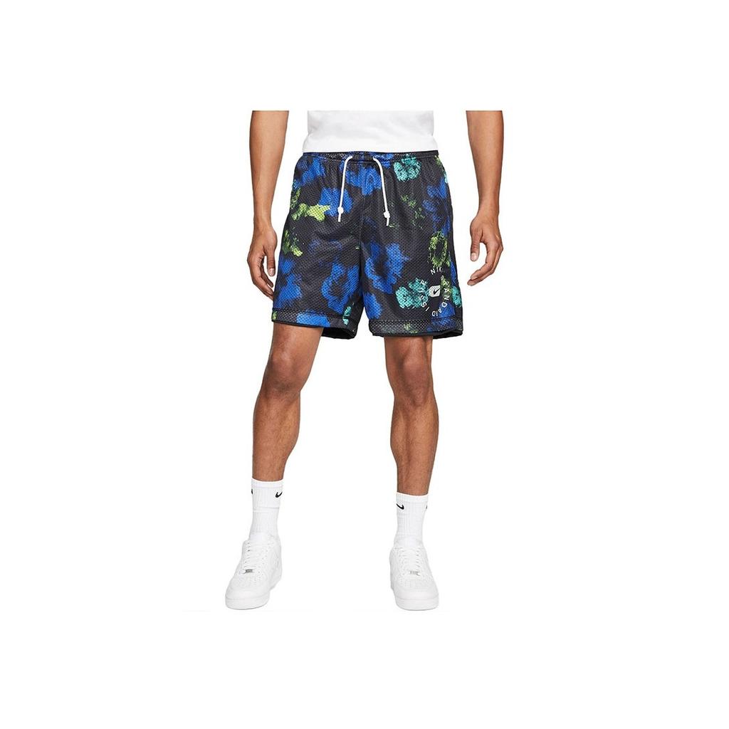 Nike SS23 Brand Logo Printed Loose Fit Drawstring Shorts Men Shorts Black DH7387-010