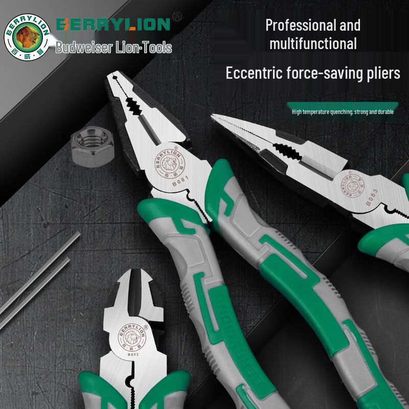 Berry Lion Eccentric Long Nose Pliers