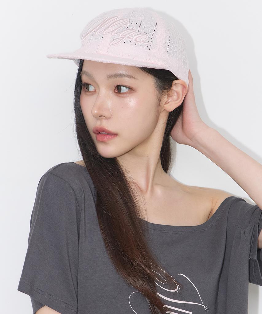 ILLIGO Pure Lace Ball Cap Pink