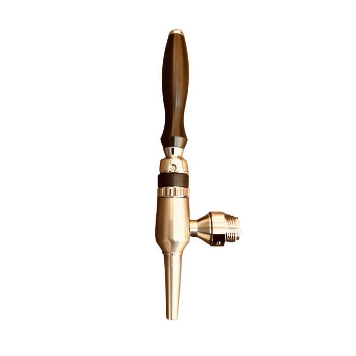 Robinet à bière - Robinet - 55 mm - Acier satiné - Buse robuste - Compensateur NO