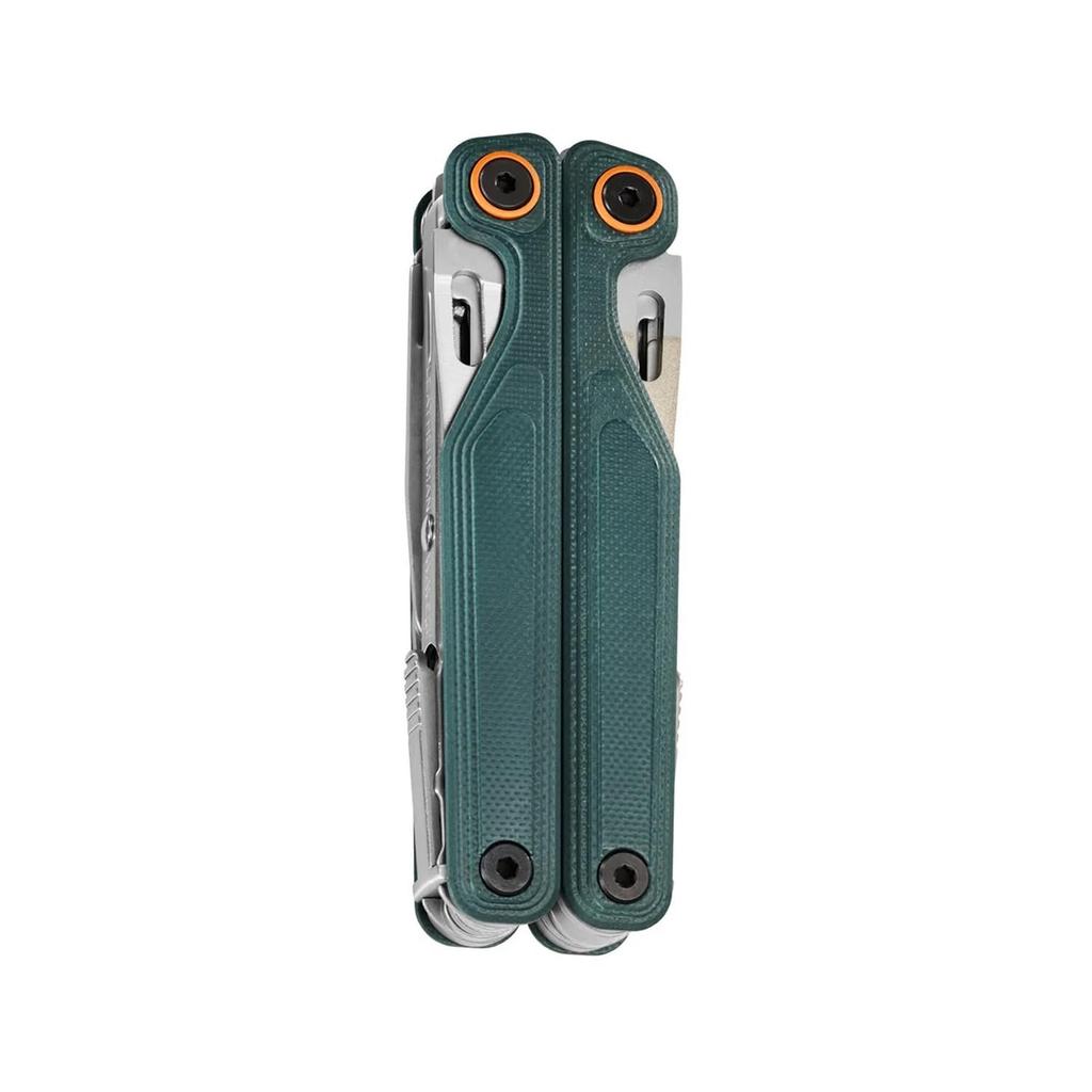 LEATHERMAN Wave Alpha 18 MagnaCut Recta G10 Ideal para y Exterior Negro Herramienta Múltiple, Funciones, Hoja, Mango, Garantía de 25 Años, Senderismo, Pesca,