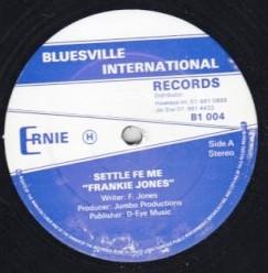 

12inch Record FRANKIE JONES FRANKIE PAUL Settle Fe Me Over The Wall B1004 Bluesville Inte UK Reggae Ska Dub Used