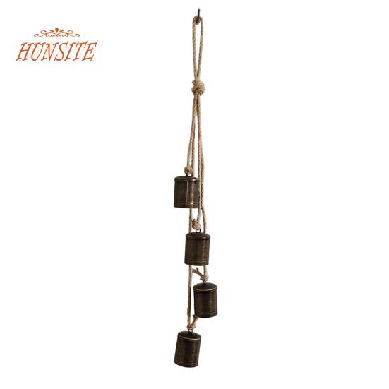 

Металлические подвесные колокольчики в стиле ретро, ​​декоративный кулон, колокольчики для украшения сада B