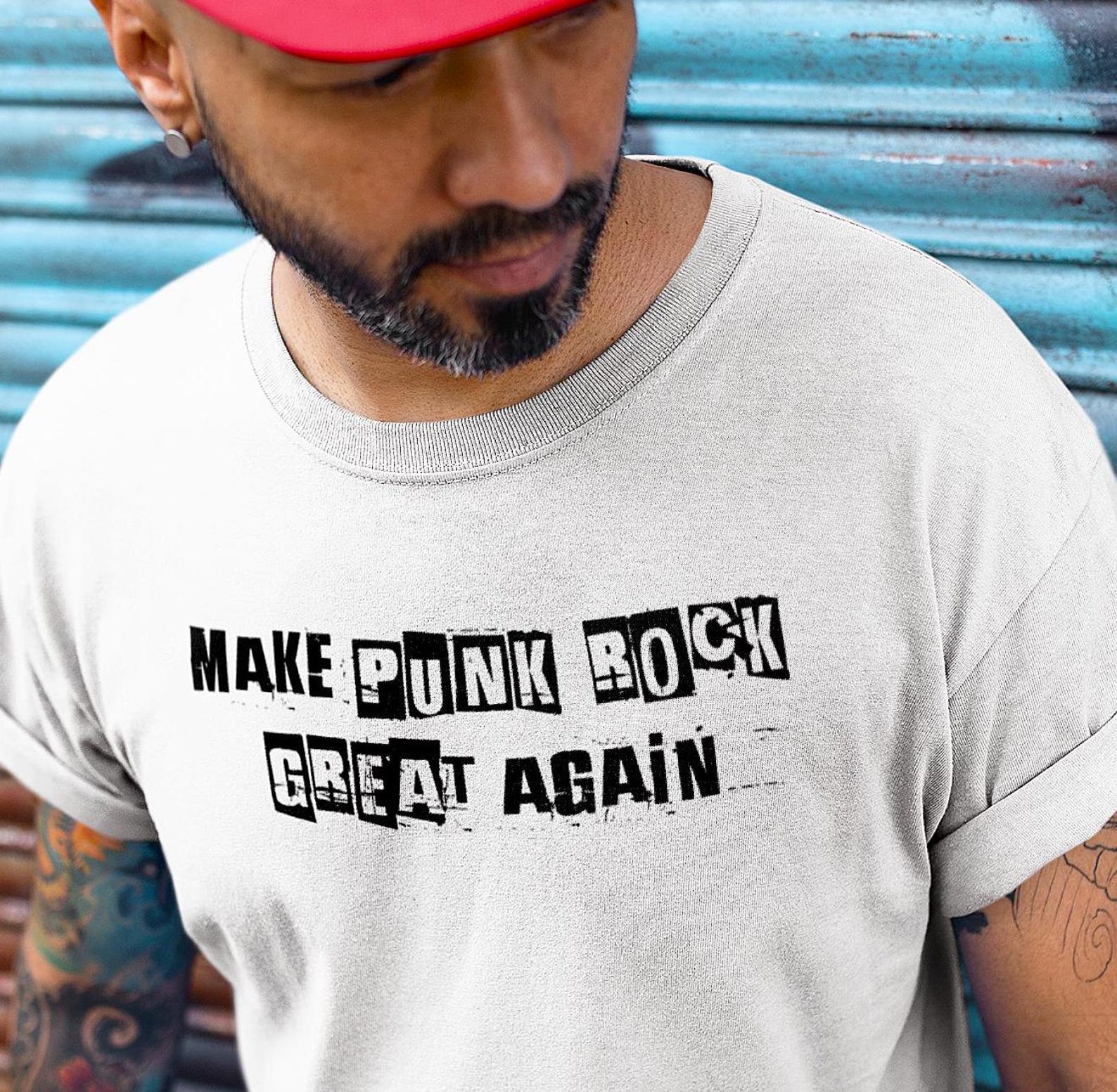 Punk T-Shirt – 70s Counterculture Graphic Tee XL
