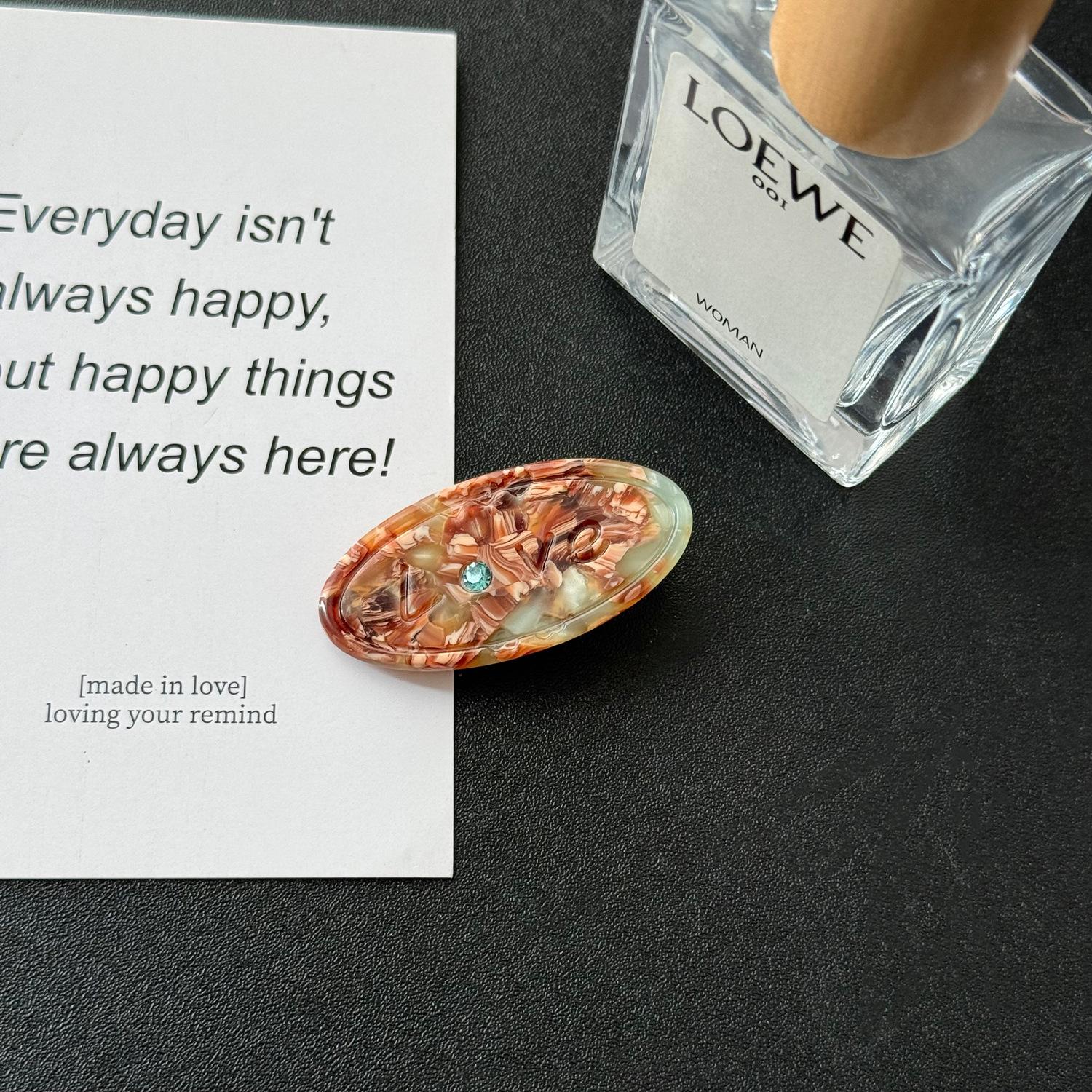 

Корейская заколка для волос в форме сердца, модная и современная, с разнообразием цветов для современных женщин Floral 4.5cm