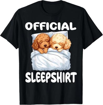Barboncino Toy cane Pigiama Ufficiale Camicia da Notte Regalo T-Shirt Unisex