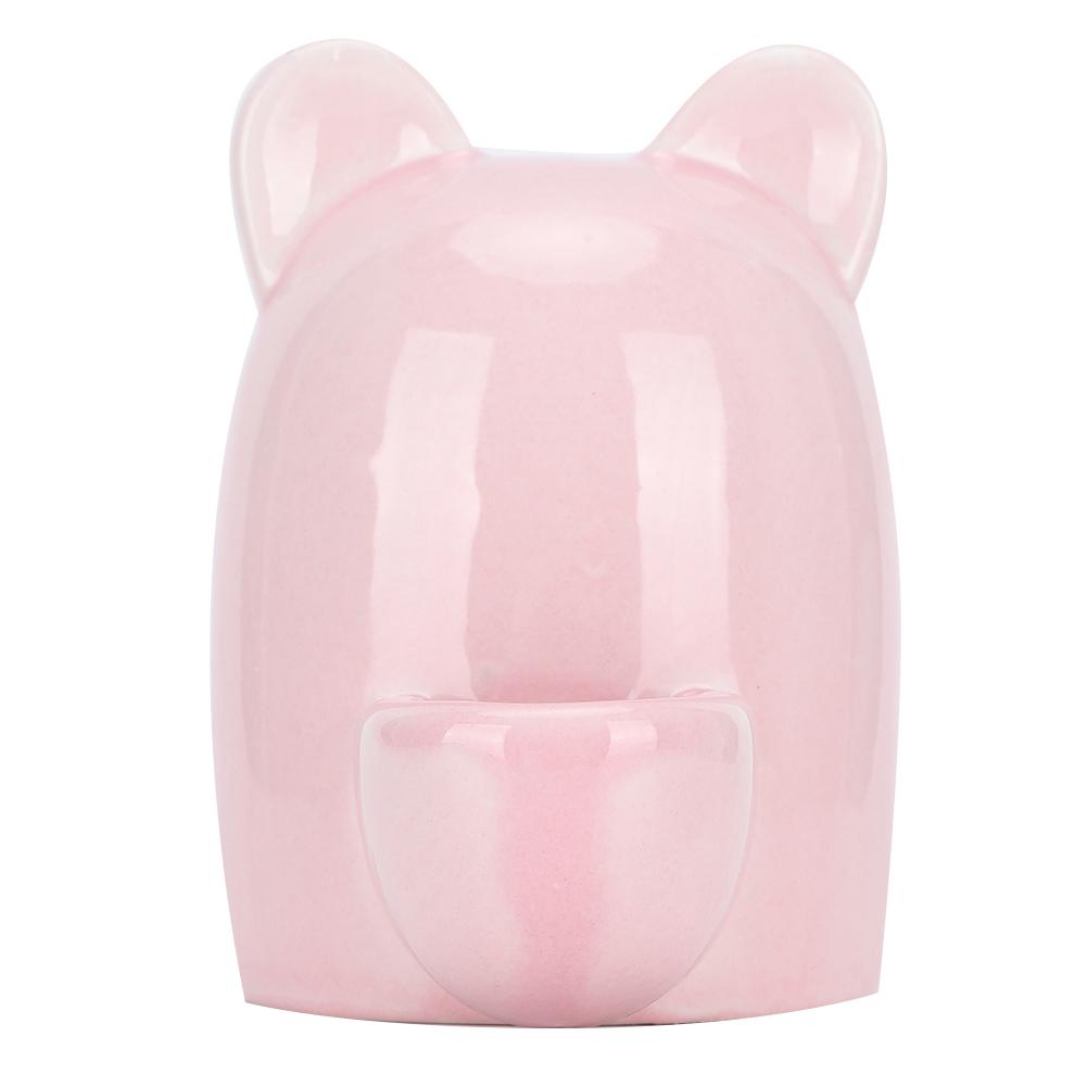 250ml Pet Ceramics Waterer Drinking Feeder Mute Water Dispenser for Hamster Hedgehog Squirrel