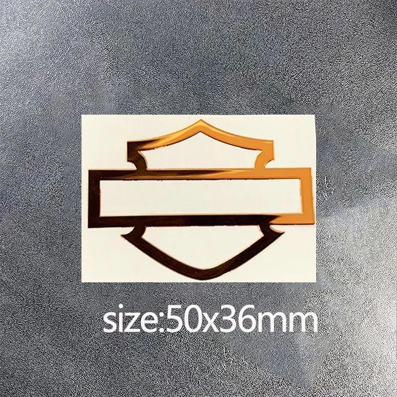 Aluminum alloy stickers Decorative Logo Motorcycle Car Stickers for Harley Davidson Softail Sportster VRSC 1200 Street Glide