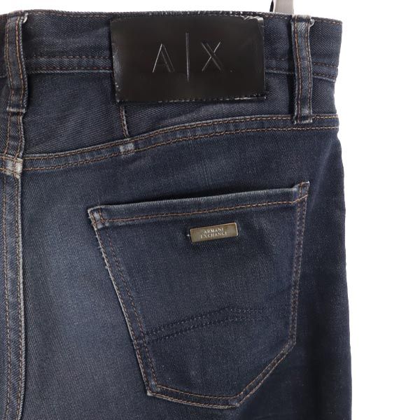 Armani Exchange Slim Denim Pants W28 Dark Blue Jeans Women Used