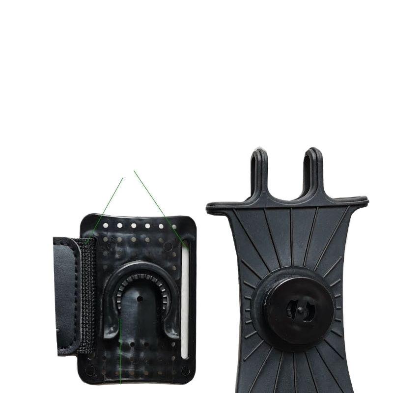 Detachable Rotating Phone Armband for Ride-Hailing & Food Delivery