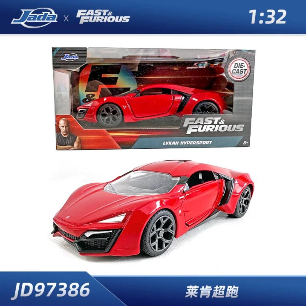 Giocattoli Jada 1:32 Auto in Lega Fast&Furious, Mitsubishi Lancer TOYATO Super Nissan Skyline GTR Jetta RX-7 Collezione Giocattoli Regalo per Bambini