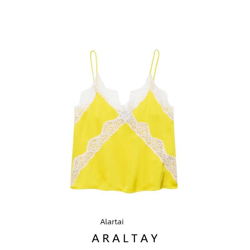 Araltay Autumn New Women's Clothing Fashion Style Fashion All-Match Lace Intimates Style Tops 8291306
