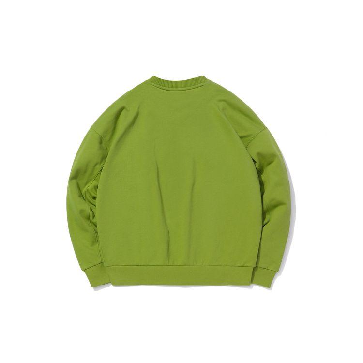 Li-Ning Loose Basketball Pullover Sweatshirt Women Tops Grasshopper-Green AWDQ342-1