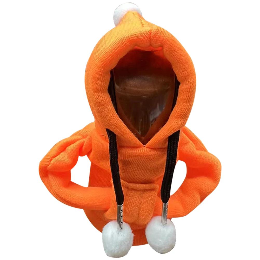 Weihnachten Schalthebelknauf Hoodie Sweatshirt Schalthebelabdeckung Plüsch Schalthebelknaufabdeckung Für Auto Schalthebel Auto Innenraumdekor