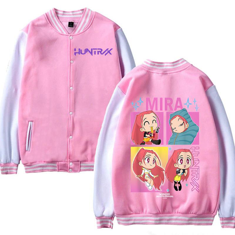 European and American trend witch hunting group Korean version casual hoodie women's plus size baseball jacket autumn and winter coat 5991