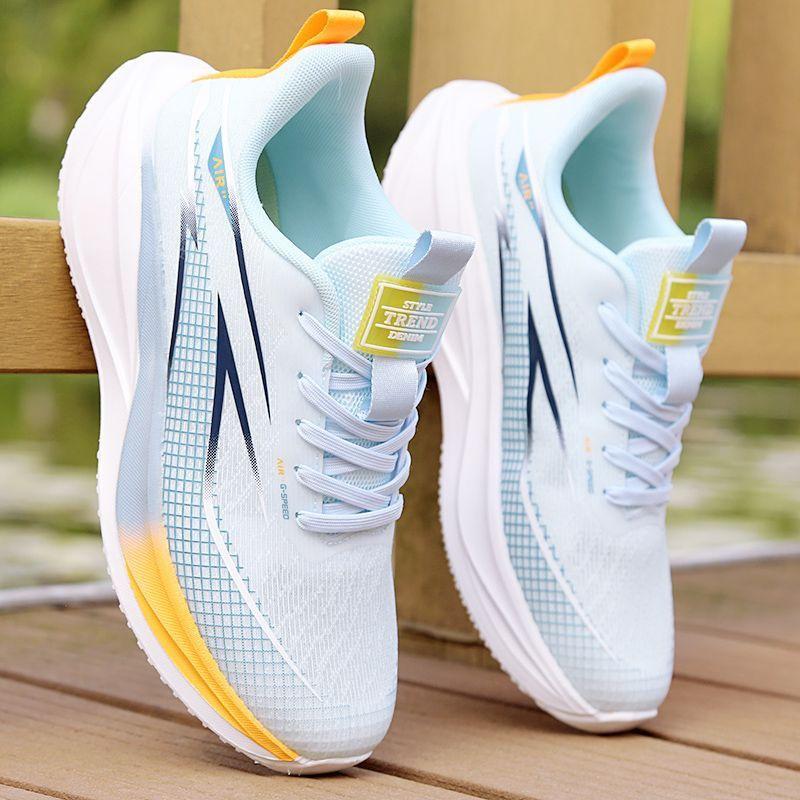 Summer thin breathable sneakers training running shoes mesh shoes student handsome shoes casual shoes
