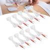 10pcs  Bag 2.35mm 1.8m 2‑In‑1 Pin Type Electrode Lead Wires Cable for TENS Unit Physiotherapy