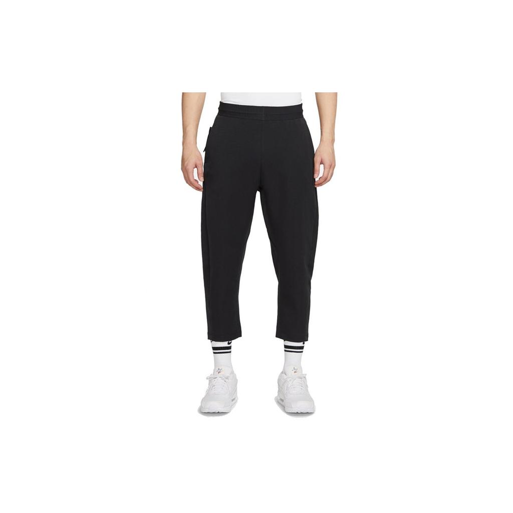 Nike Sportswear Tech Pack Woven Mid-Length Knit Joggers Men Bottoms Black DM1190-010