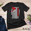 United States USA Flag Badminton Player Premium Unisex T-shirt