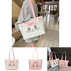 Mary Cat Cartoon Tote Bag With Bow For Daily Use And Storage